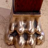 Oval mahogany table Empire style