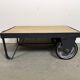 Table basse industrielle noire, années 1960