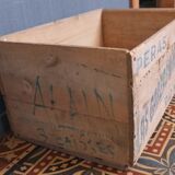 Wooden fruit crate