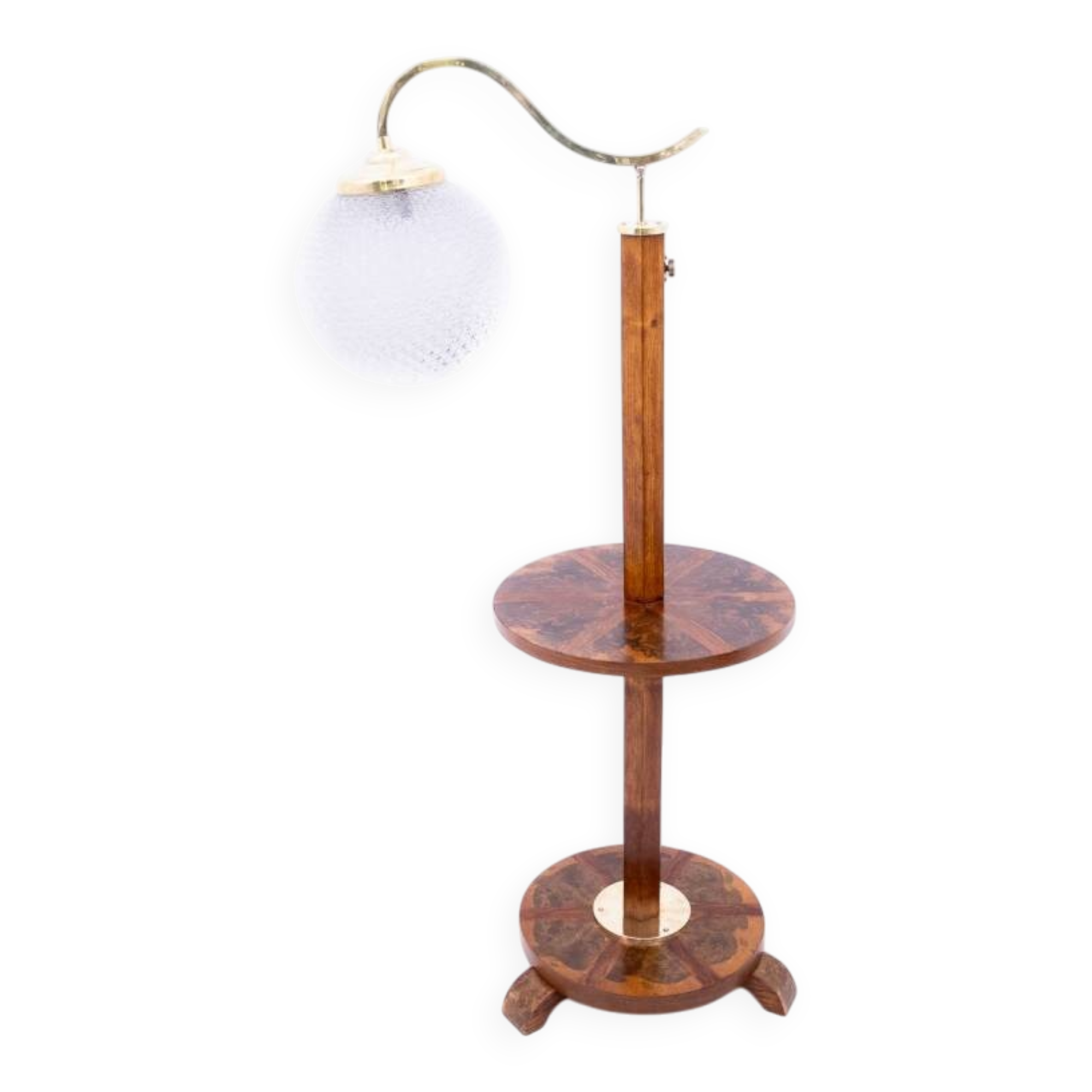 Art Deco floor lamp, mid-20th century, Poland.