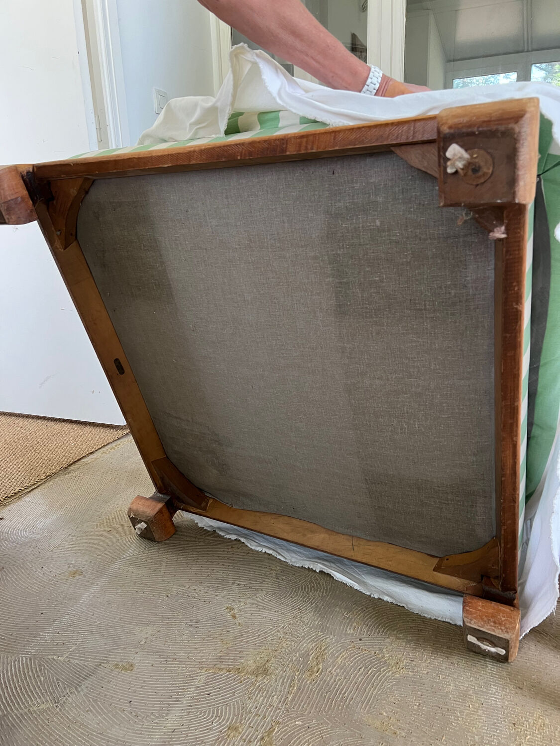 Ottoman lounge Air France