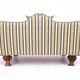 Biedermeier sofa, Northern Europe, circa 1860.