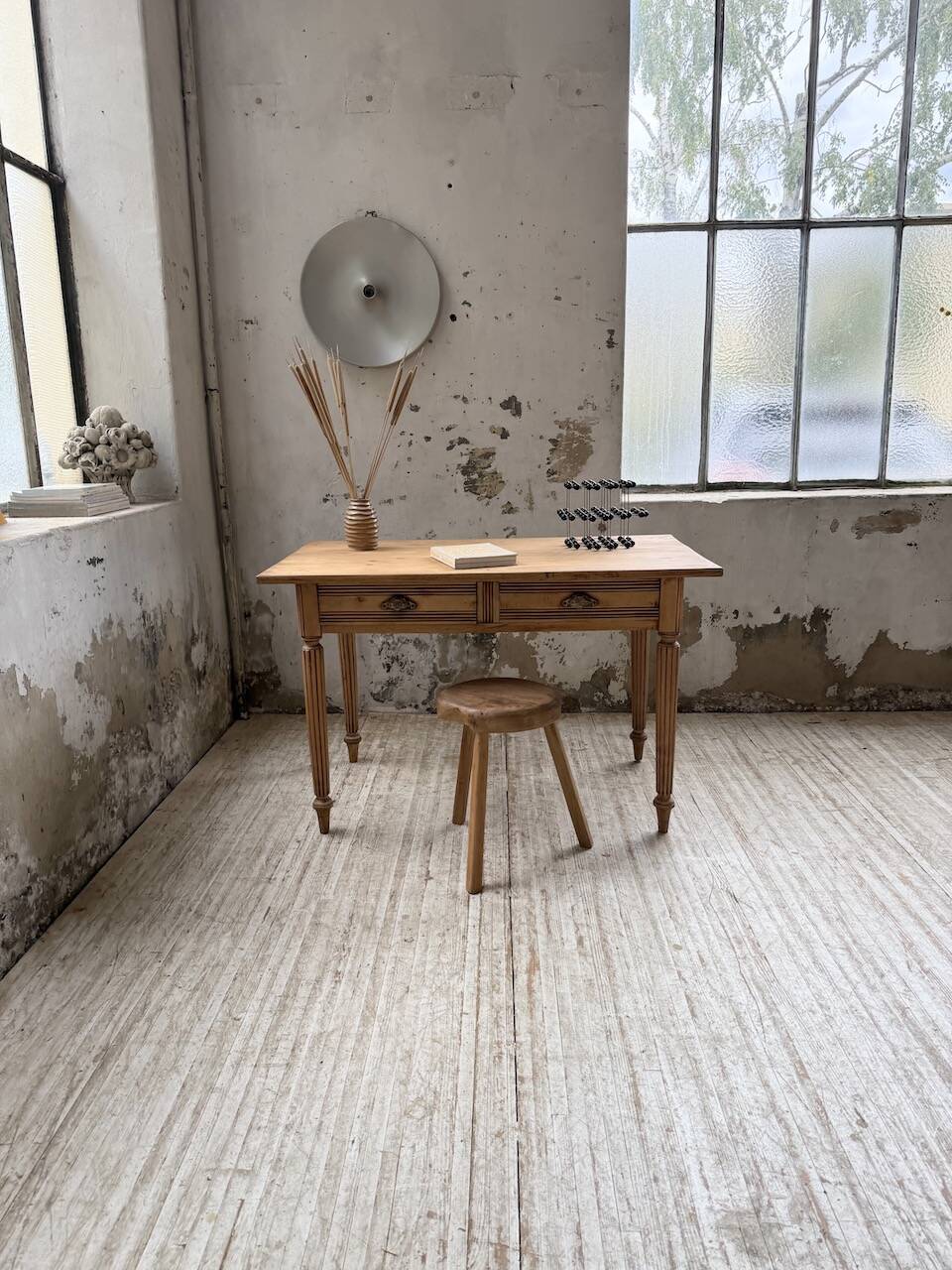 1950s pine desk