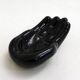 Empty pocket dish Hand 1980s in black earthenware