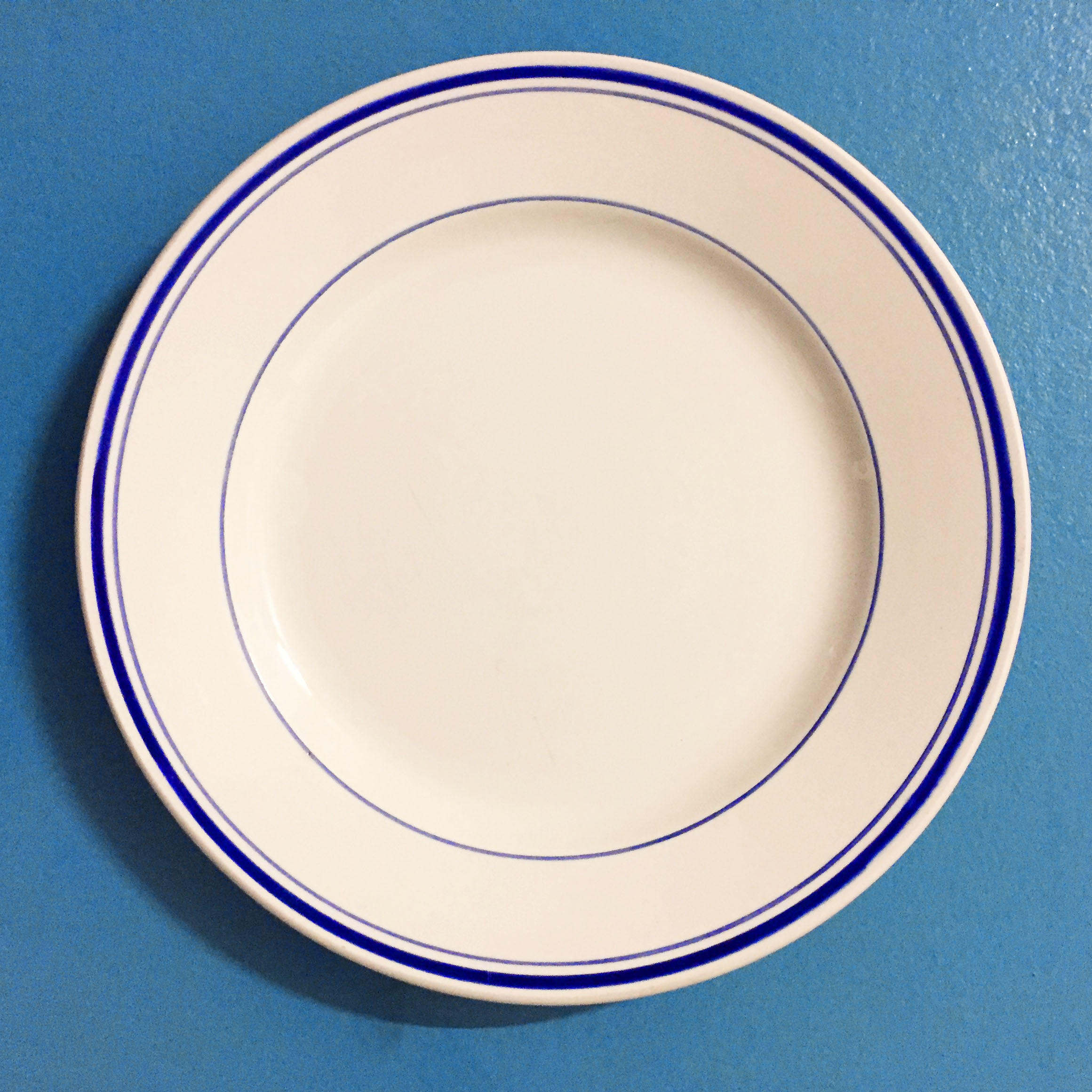 Set of 5 plates Granit de Longwy