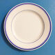 Set of 5 plates Granit de Longwy