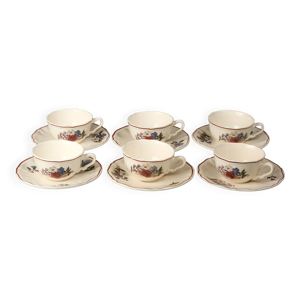 Service à café en faïence