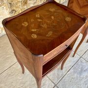 Paire de chevets , Style Louis XV en Palissandre