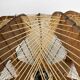 Scandinavian wooden and stretched wire suspension 70's