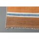 Vintage Turkish Hand-Knotted Wool Cotton Orange Runner Rug 55x319