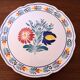 Vintage floral dish - Pornic earthenware factory