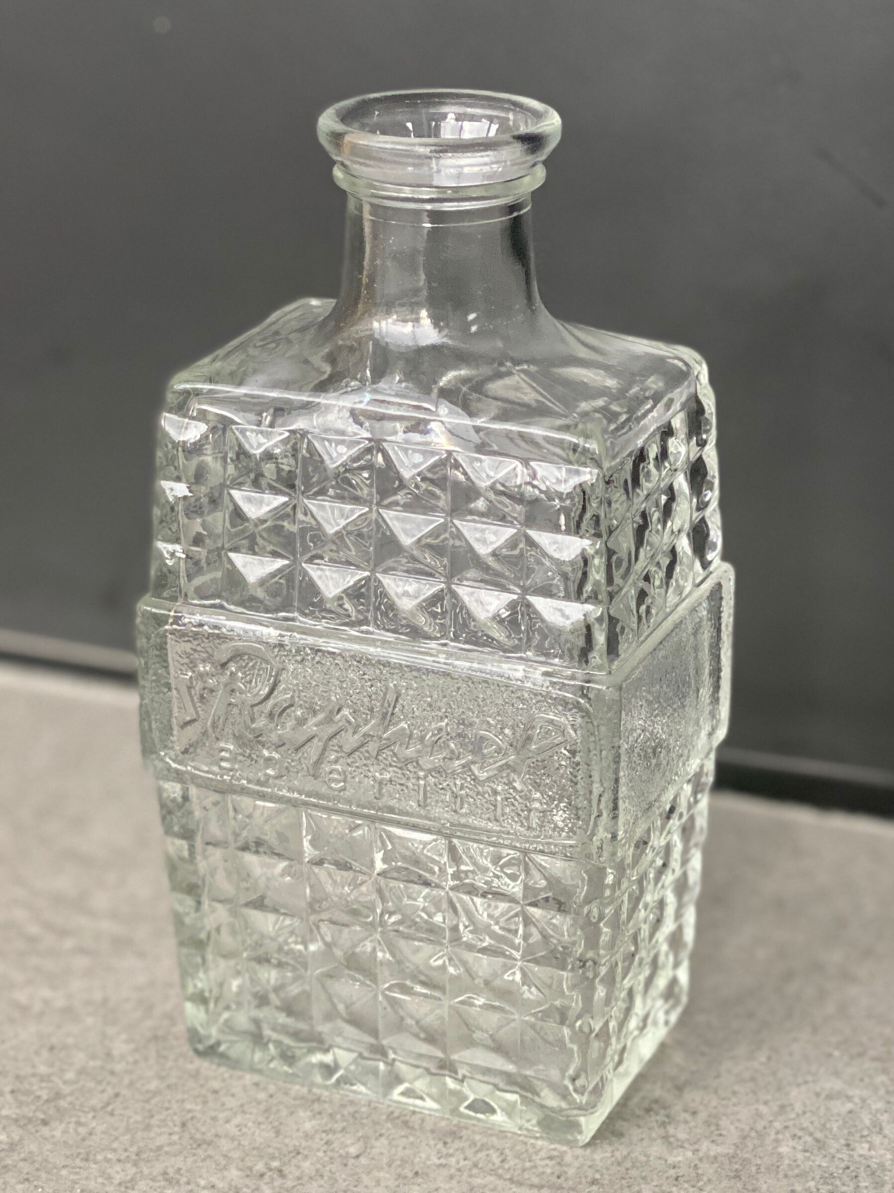 Vintage carafe - st raphaël apéritif - glass