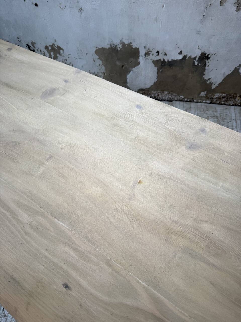 Pine and oak farmhouse table 2m