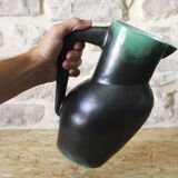 Gilbert and Denise Orlat ceramic pitcher in Ébreuil