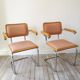 Pair of armchairs by Marcel Breuer 1980