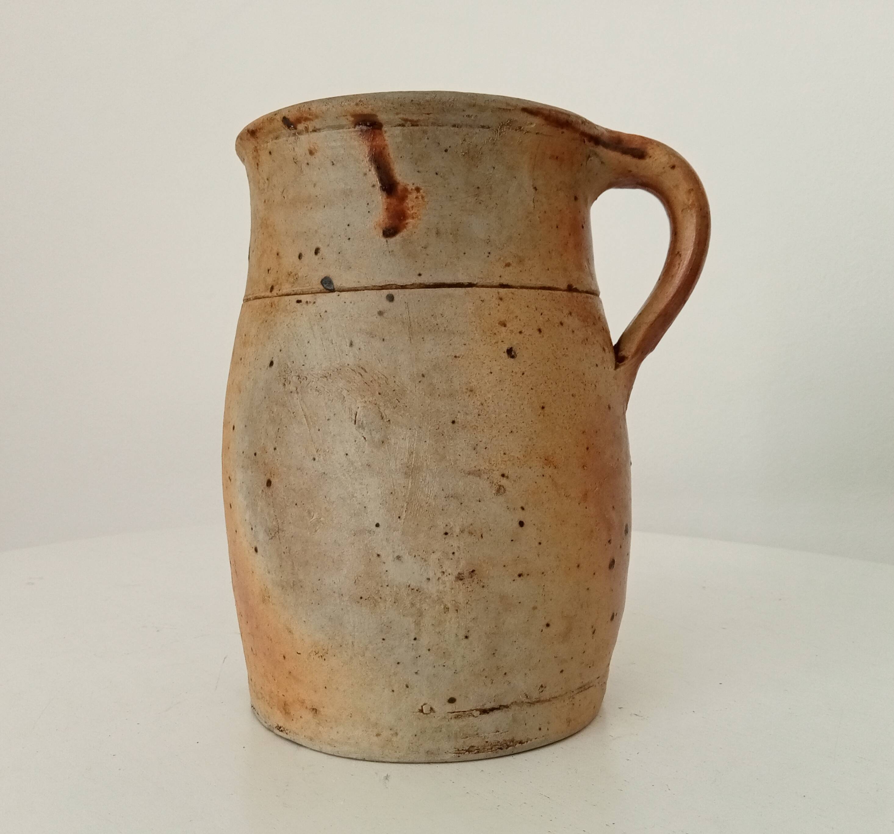 Old stoneware pot