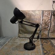 Vintage articulated black lamp