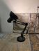 Lampe noir articulée vintage