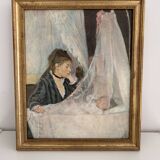 Canvas reproduction – The Cradle - Berthe Morisot – Braun Edition