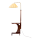 50s floor lamp with integrated table