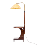 Lampadaire années 50 avec table intégrée