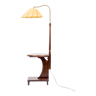 50s floor lamp with integrated table