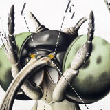 Poster "Butterfly" of the 20th century Paul Pfurtscheller 1912