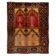 Vintage Hand-Knotted Turkish Wool Rug, 100% Natural Wool