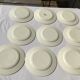 9 flat plates Terre de Fer Salins marine décor Yvonne