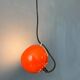 Small red adjustable Artimeta eyeball pendant lamp