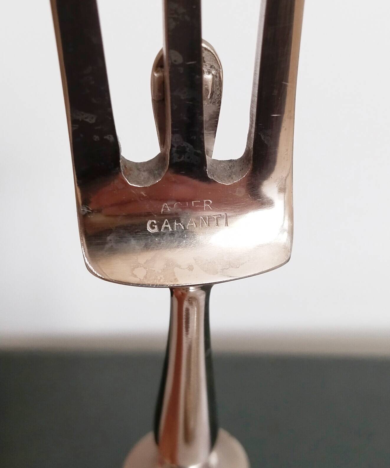 Service à découper le gigot en argent , XIX ème