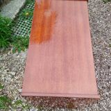 Old vintage chest of drawers with compass foot