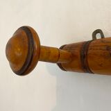 Antique wall coat rack