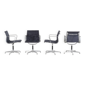 Set of "EA 103" armchairs by Charles and Ray Eames for ICF USA, 1969.