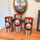 Vintage Triple UFO Orange Wall Light – Oxar 70s