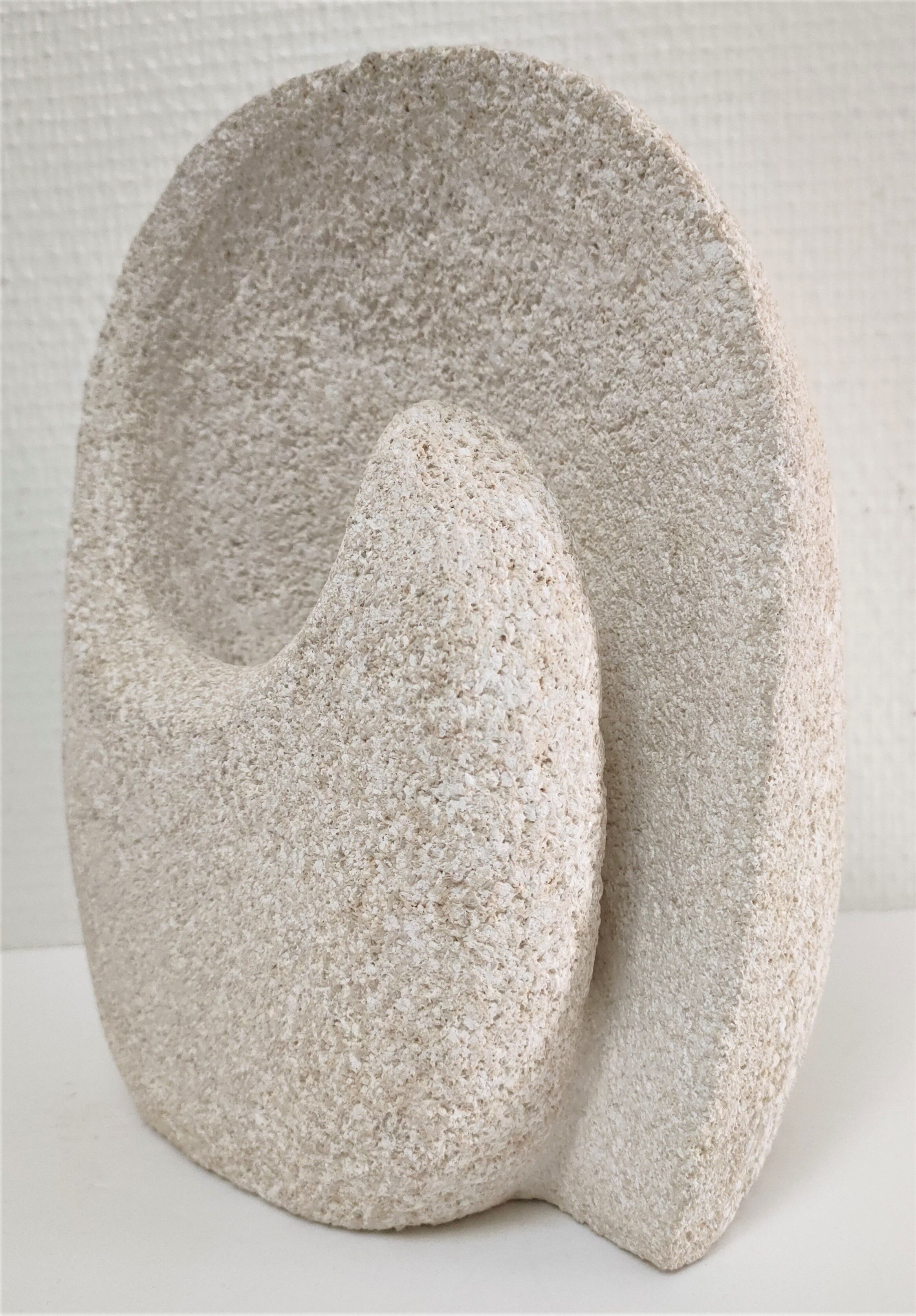 Lamp stone carved design 70s