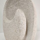 Lamp stone carved design 70s