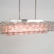 Lustre en verre par Doria, Allemagne années 1960
