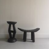 Wooden handmade yoga stool