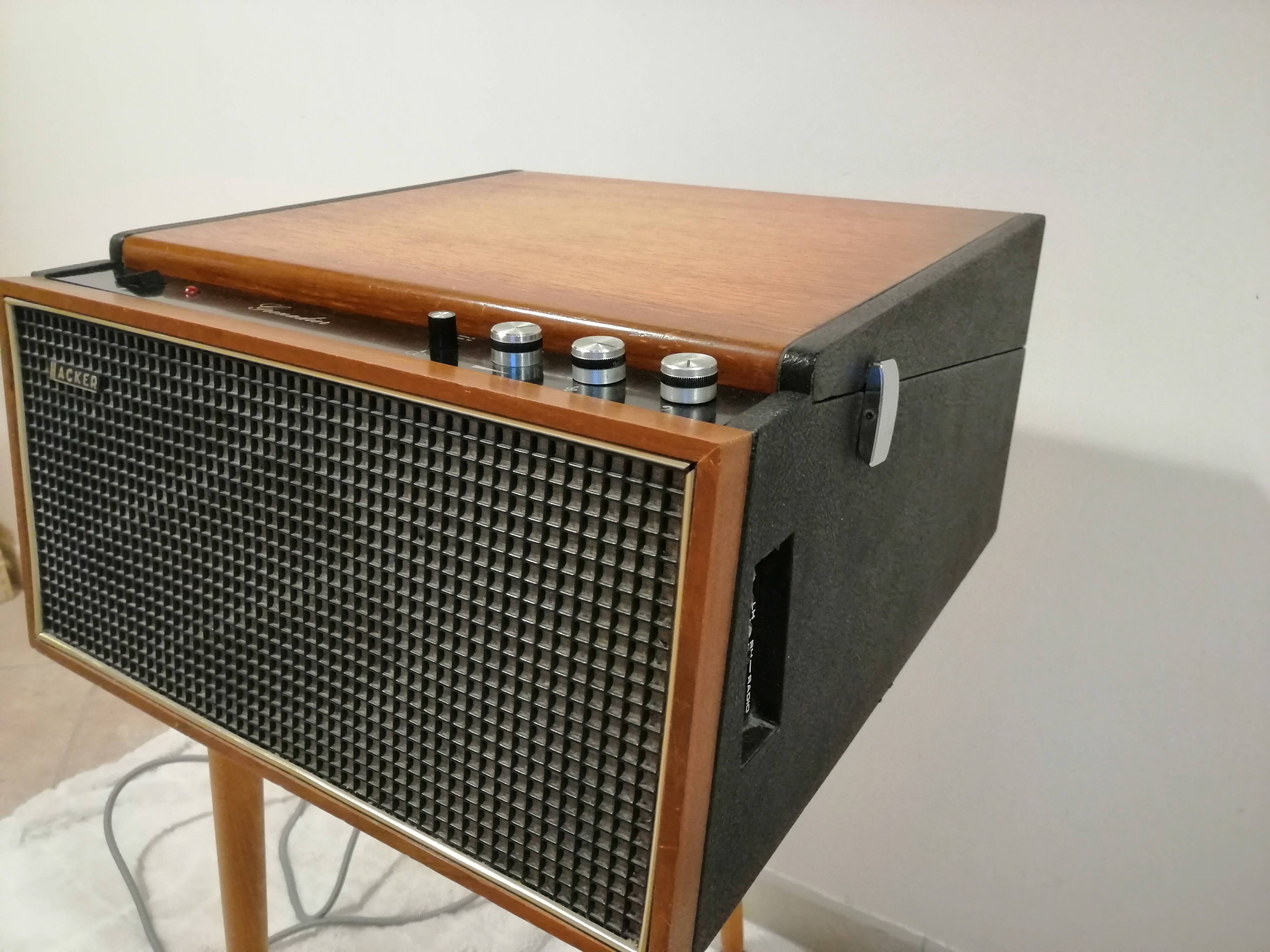 Grenadier hi-fi furniture with Garrard Platinum