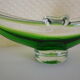 Cendrier en verre de Murano en forme de gondole Italie
