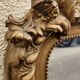 Ancien miroir doré style Louis XVI