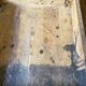 Square farmhouse table in solid oak