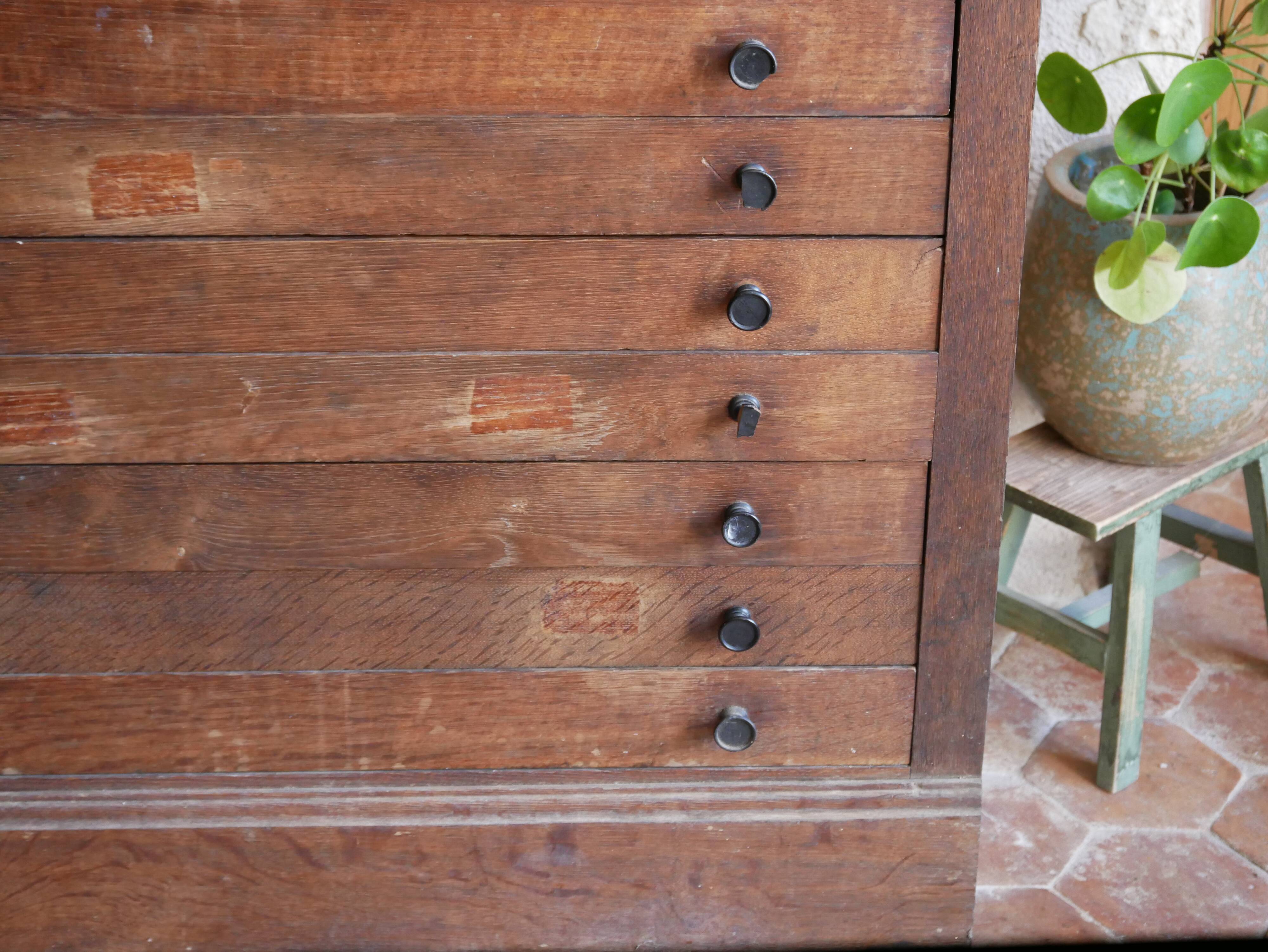 Furniture of trade type printer