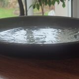 Large stoneware plate from Alsace Vincent Pirard Soufflenheim
