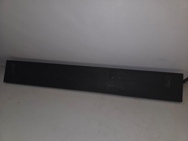 Porte manteaux d'écolier avec étiquettes en bois patiné noir 0