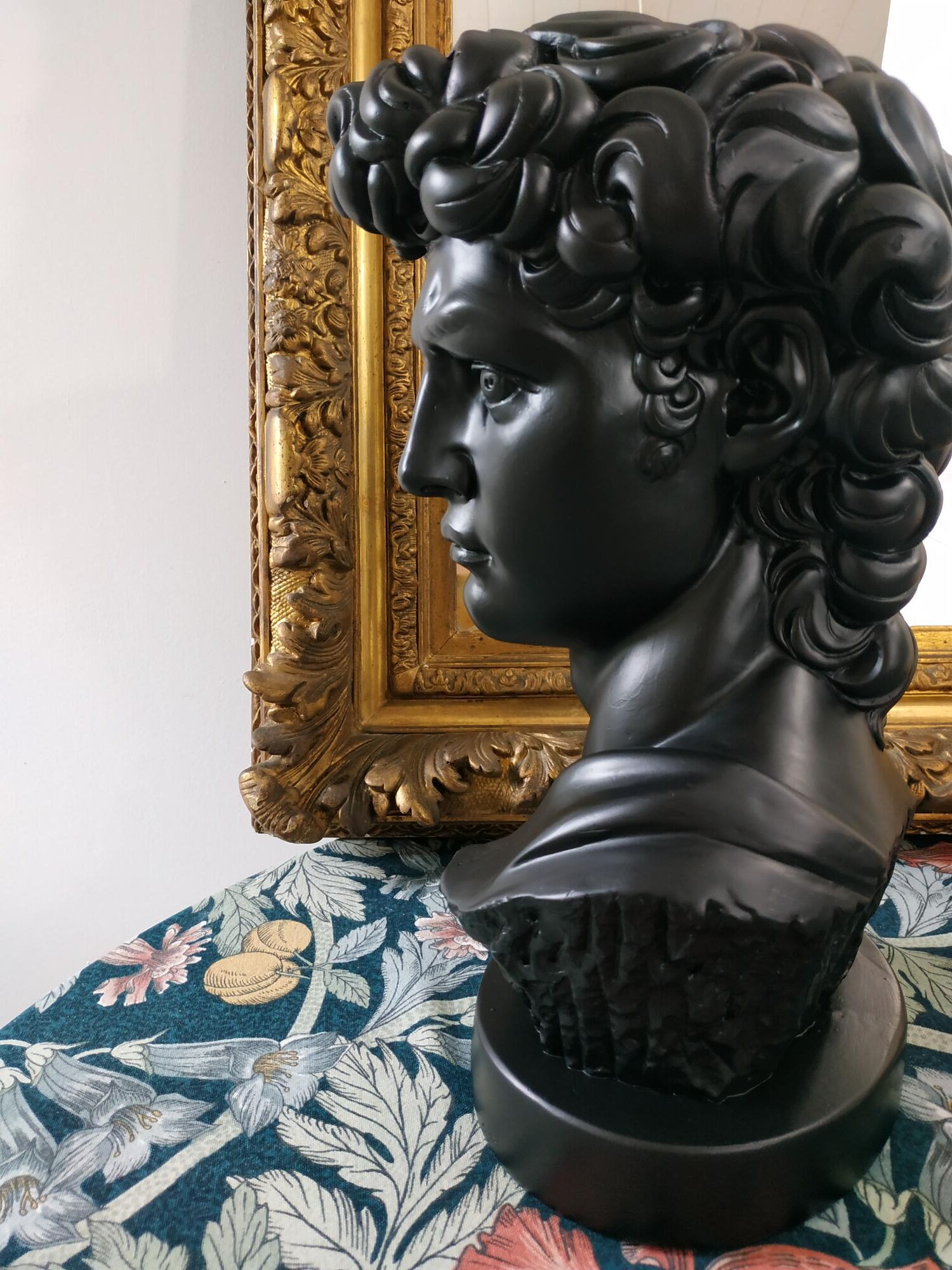 Buste en plâtre "David"