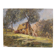 20th century Italian artwork, a countryside view with figures