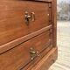Double-sided walnut counter desk 1900