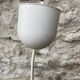 Suspension en osier vintage